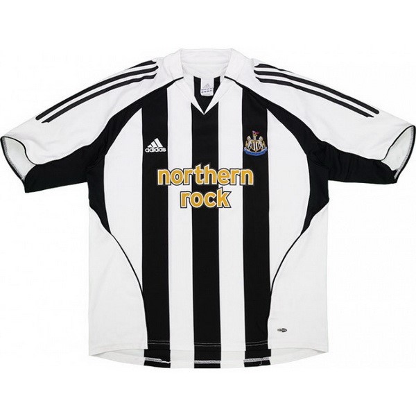 Tailandia Camiseta Newcastle United Primera Equipación Retro 2005 2006 Negro Blanco